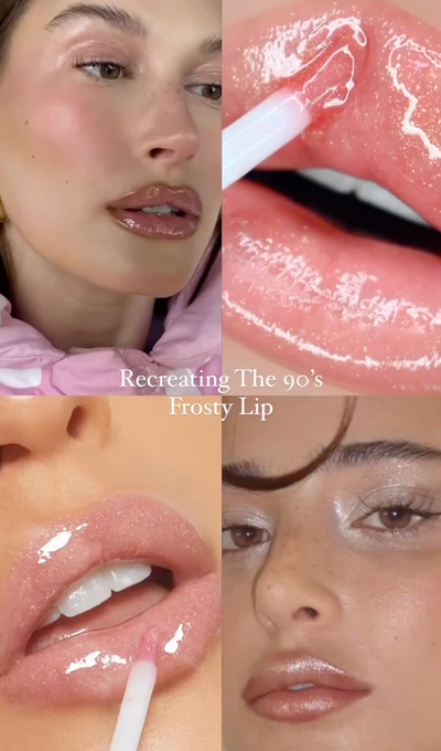 Reviving the 90s Frosty Lip Trend